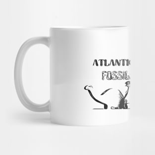 Prehistoric Dinosaurs and Atlantic Fossils Shark Tooth Mug